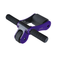 Ролик для пресса складной Core RL-108 черный/фиолетовый